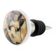 Multicolored Angel Baby Ceramic Flat Wine Bottle Stopper